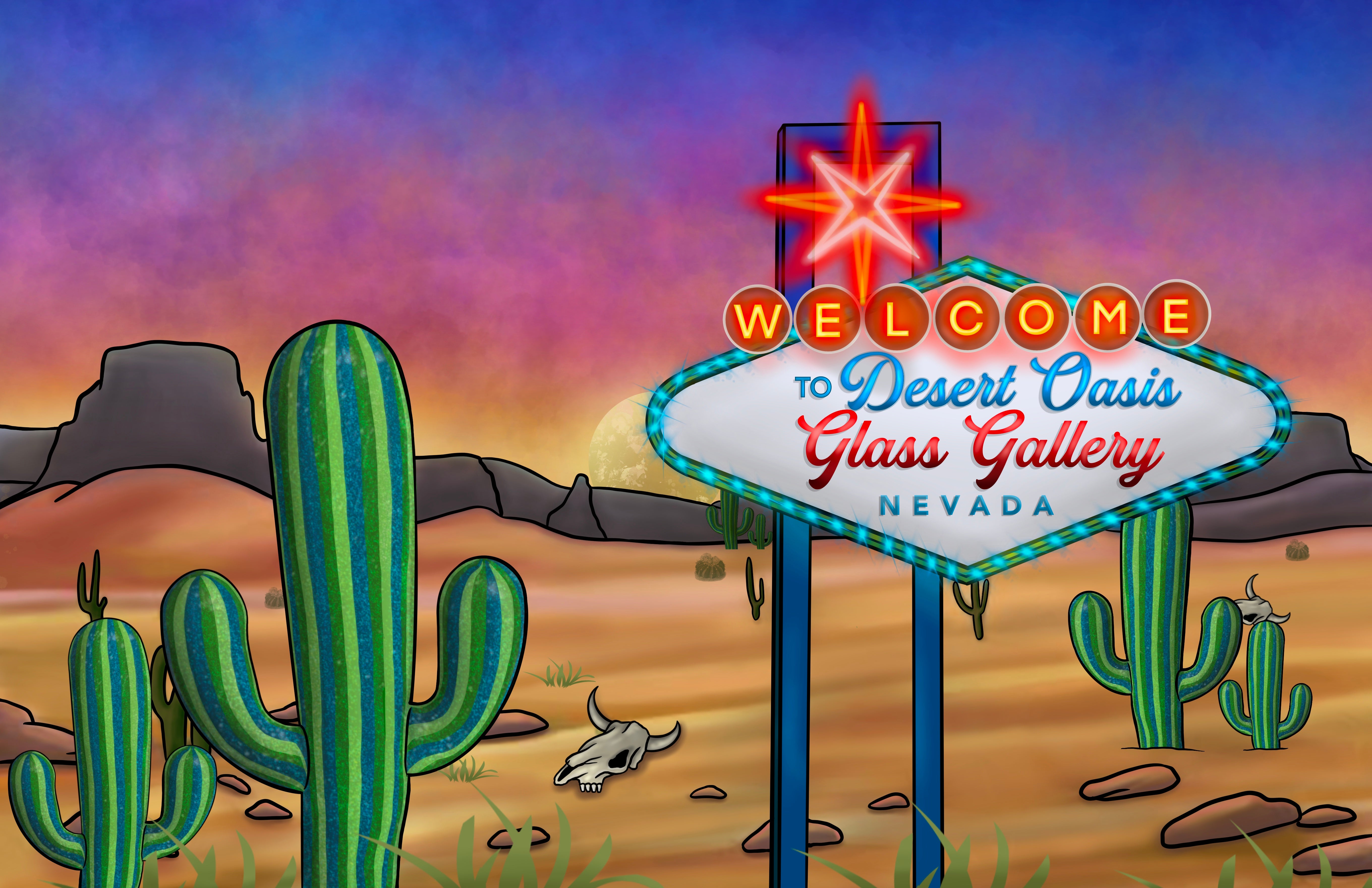 Desert Oasis Glass Gallery